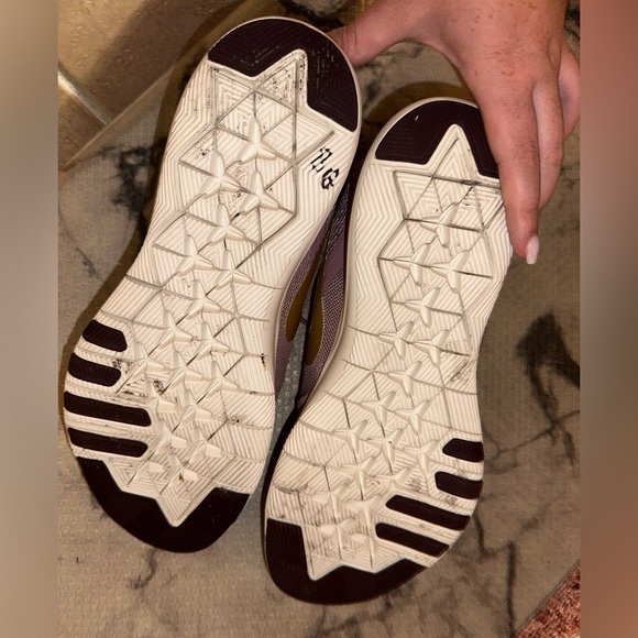 Nike women’s flex trainer 8 purple gold athletic shoe gym athleisure sz 11 - Picture 8 of 10